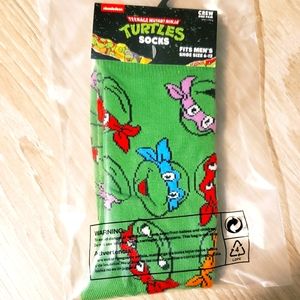 NICKELODEON ninja turtle socks for men